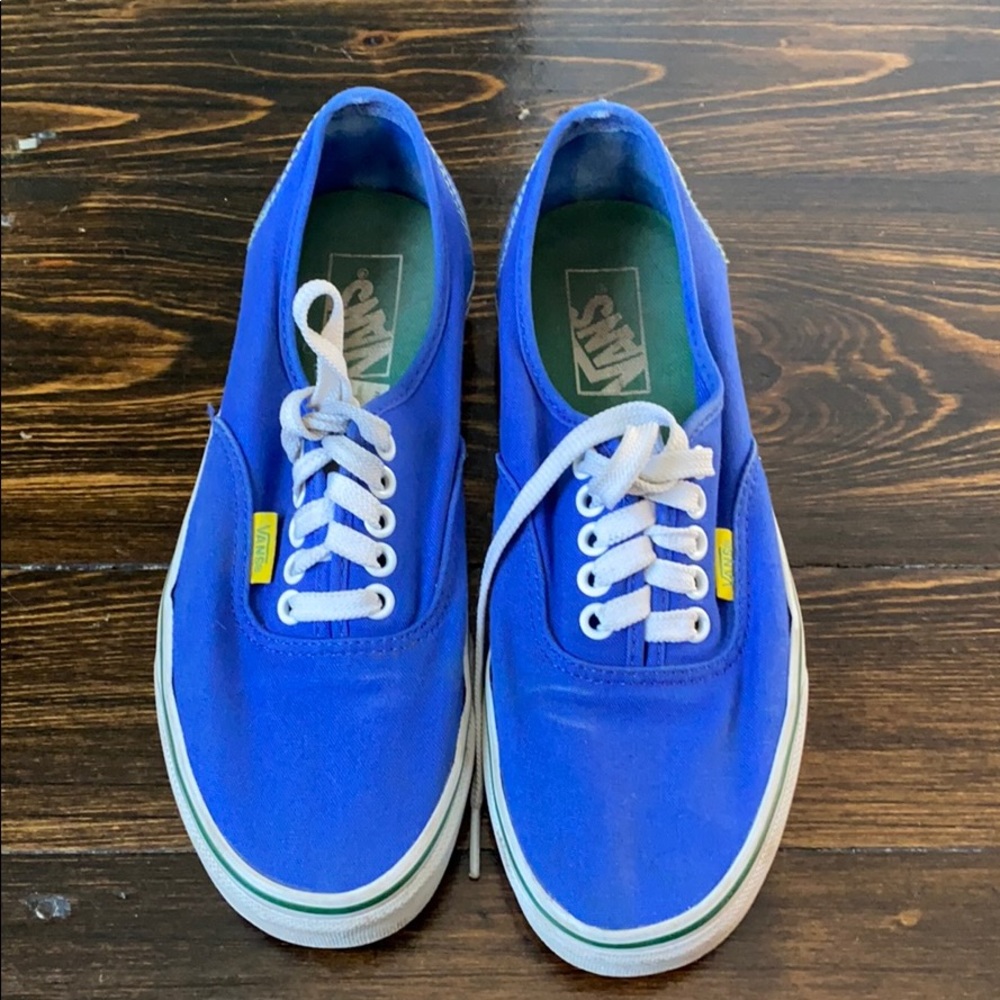 Royal Blue Classic Vans